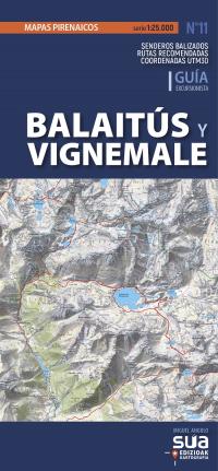 Mapa Balaitús y Vignemale