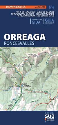 Mapa Orreaga-Roncesvalles