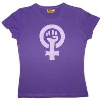 Camiseta símbolo ferminista - chica