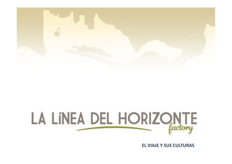 La línea del horizonte